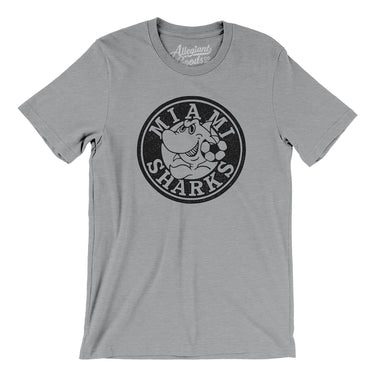 Miami Sharks Soccer Men/Unisex T-Shirt-Allegiant Goods Co. Vintage Sports Apparel