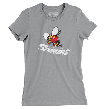 Syracuse Stingers Lacrosse Women's T-Shirt-Allegiant Goods Co. Vintage Sports Apparel