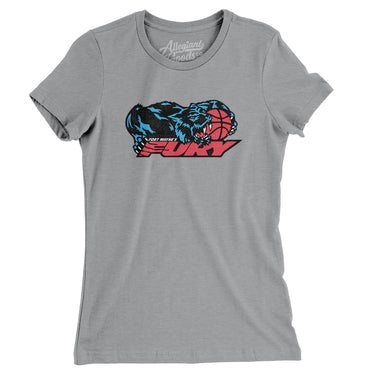 Fort Wayne Fury Basketball Women's T-Shirt-Allegiant Goods Co. Vintage Sports Apparel
