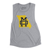 Missouri Home State Women's Flowey Scoopneck Muscle Tank-Allegiant Goods Co. Vintage Sports Apparel
