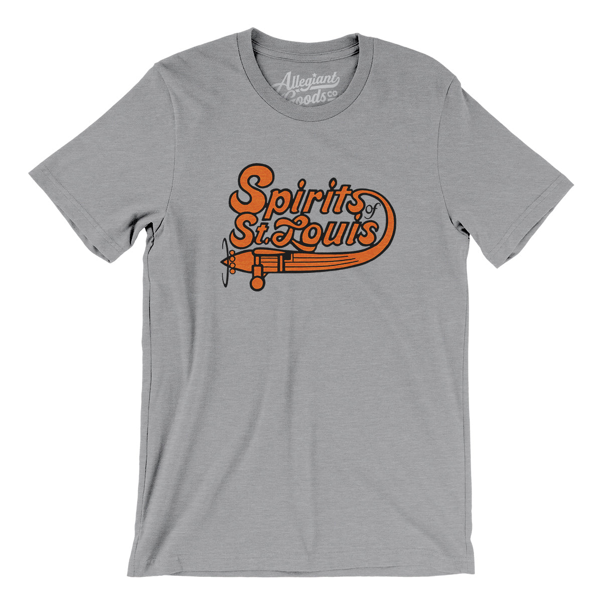 St. Louis Spirits Basketball Men/Unisex T-Shirt, Athletic Heather / M
