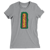 Ivy Outfield Wall Women's T-Shirt-Athletic Heather-Allegiant Goods Co. Vintage Sports Apparel