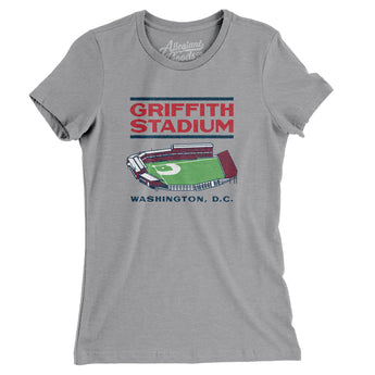 Griffith Stadium Women's T-Shirt-Allegiant Goods Co. Vintage Sports Apparel