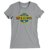 Alaska Gold Kings Hockey Women's T-Shirt-Allegiant Goods Co. Vintage Sports Apparel