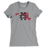 Maryland Home State Women's T-Shirt-Allegiant Goods Co. Vintage Sports Apparel