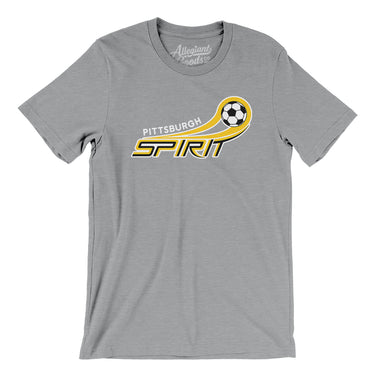 Pittsburgh Spirit Soccer Men/Unisex T-Shirt-Allegiant Goods Co. Vintage Sports Apparel