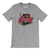 Charlotte Cobras Lacrosse Men/Unisex T-Shirt-Athletic Heather-Allegiant Goods Co. Vintage Sports Apparel