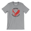 Miami Screaming Eagles Hockey Men/Unisex T-Shirt-Athletic Heather-Allegiant Goods Co. Vintage Sports Apparel