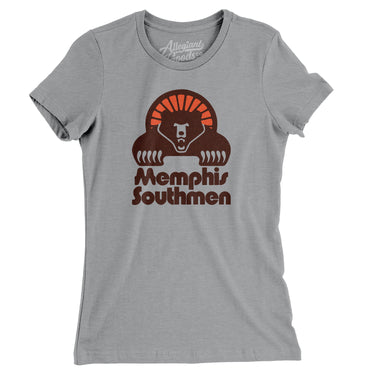 Memphis Southmen Football Women's T-Shirt-Allegiant Goods Co. Vintage Sports Apparel