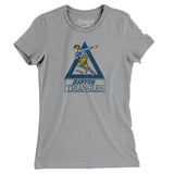 Dayton Triangles Football Women's T-Shirt-Allegiant Goods Co. Vintage Sports Apparel