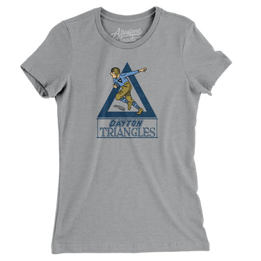 Dayton Triangles Football Women's T-Shirt-Allegiant Goods Co. Vintage Sports Apparel