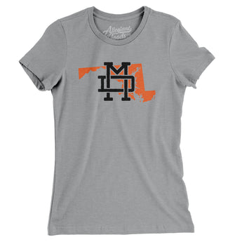 Maryland Home State Women's T-Shirt-Allegiant Goods Co. Vintage Sports Apparel