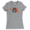 Maryland Home State Women's T-Shirt-Athletic Heather-Allegiant Goods Co. Vintage Sports Apparel