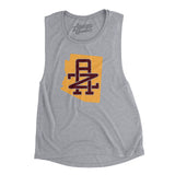 Arizona Home State Women's Flowey Scoopneck Muscle Tank-Allegiant Goods Co. Vintage Sports Apparel