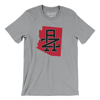 Arizona Home State Men/Unisex T-Shirt-Allegiant Goods Co. Vintage Sports Apparel