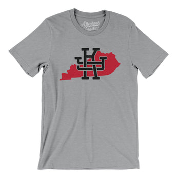 Kentucky Home State Men/Unisex T-Shirt-Allegiant Goods Co. Vintage Sports Apparel