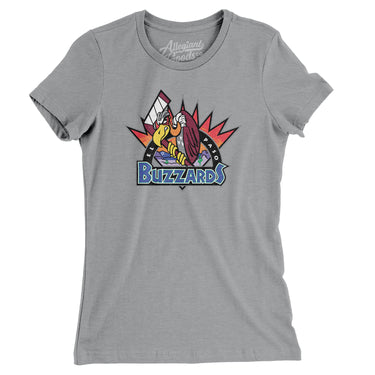 El Paso Buzzards Hockey Women's T-Shirt-Allegiant Goods Co. Vintage Sports Apparel