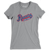 New York Rovers Hockey Women's T-Shirt-Athletic Heather-Allegiant Goods Co. Vintage Sports Apparel