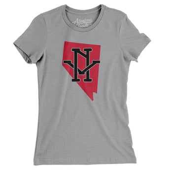 Nevada Home State Women's T-Shirt-Allegiant Goods Co. Vintage Sports Apparel