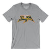 St. Louis Storm Soccer Men/Unisex T-Shirt-Athletic Heather-Allegiant Goods Co. Vintage Sports Apparel