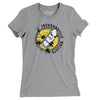 Jacksonville Bullets Hockey Women's T-Shirt-Athletic Heather-Allegiant Goods Co. Vintage Sports Apparel