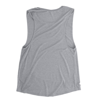 Rochester 585 Area Code Women's Flowey Scoopneck Muscle Tank-Allegiant Goods Co. Vintage Sports Apparel