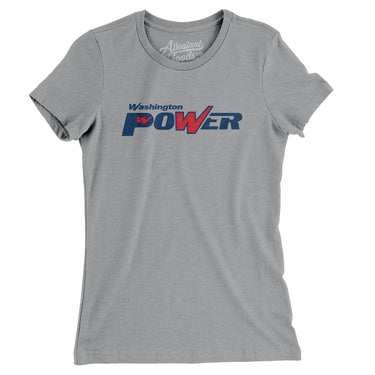 Washington Power Lacrosse Women's T-Shirt-Allegiant Goods Co. Vintage Sports Apparel