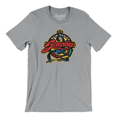 New Mexico Scorpions Hockey Men/Unisex T-Shirt-Allegiant Goods Co. Vintage Sports Apparel