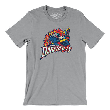 Denver Daredevils Roller Hockey Men/Unisex T-Shirt-Allegiant Goods Co. Vintage Sports Apparel