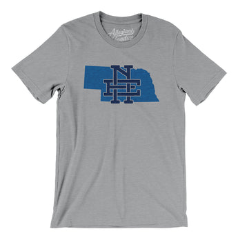 Nebraska Home State Men/Unisex T-Shirt-Allegiant Goods Co. Vintage Sports Apparel