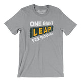 One Giant Leap For Green Bay Men/Unisex T-Shirt-Allegiant Goods Co. Vintage Sports Apparel