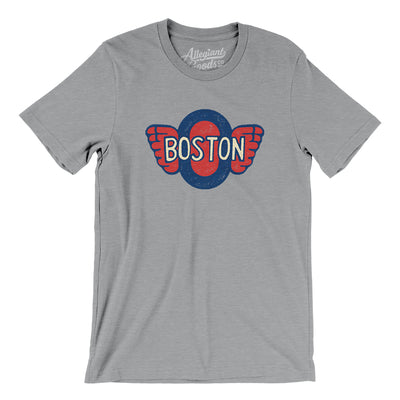 Boston Olympics Hockey Men/Unisex T-Shirt-Athletic Heather-Allegiant Goods Co. Vintage Sports Apparel