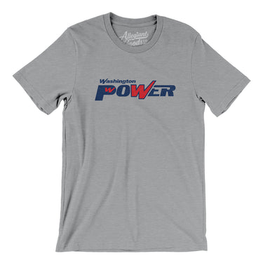 Washington Power Lacrosse Men/Unisex T-Shirt-Allegiant Goods Co. Vintage Sports Apparel