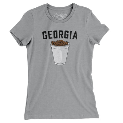 Georgia Boiled Peanuts Women's T-Shirt-Allegiant Goods Co. Vintage Sports Apparel