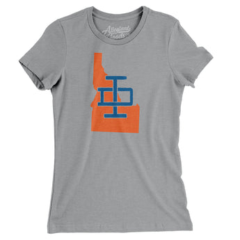 Idaho Home State Women's T-Shirt-Allegiant Goods Co. Vintage Sports Apparel