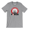 Chicago Power Soccer Men/Unisex T-Shirt-Athletic Heather-Allegiant Goods Co. Vintage Sports Apparel