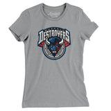 Buffalo Destroyers Arena Football Women's T-Shirt-Allegiant Goods Co. Vintage Sports Apparel