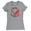 Miami Screaming Eagles Hockey Women's T-Shirt-Athletic Heather-Allegiant Goods Co. Vintage Sports Apparel