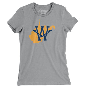 West Virginia Home State Women's T-Shirt-Allegiant Goods Co. Vintage Sports Apparel