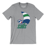 San Diego Sails Basketball Men/Unisex T-Shirt-Allegiant Goods Co. Vintage Sports Apparel