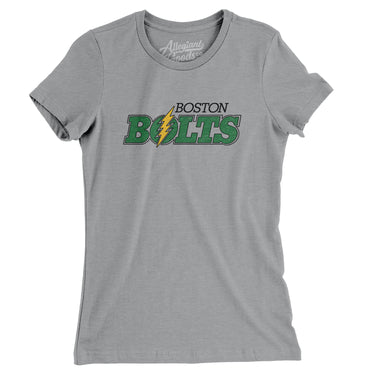 Boston Bolts Lacrosse Women's T-Shirt-Allegiant Goods Co. Vintage Sports Apparel