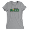 Boston Bolts Lacrosse Women's T-Shirt-Athletic Heather-Allegiant Goods Co. Vintage Sports Apparel