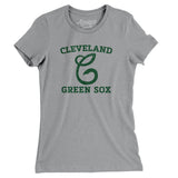 Cleveland Green Sox Baseball Women's T-Shirt-Allegiant Goods Co. Vintage Sports Apparel