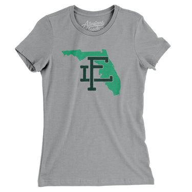 Florida Home State Women's T-Shirt-Allegiant Goods Co. Vintage Sports Apparel