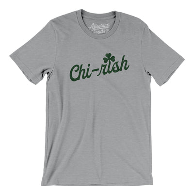 Chi-rish Men/Unisex T-Shirt-Athletic Heather-Allegiant Goods Co. Vintage Sports Apparel