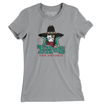 San Antonio Texans Football Women's T-Shirt-Allegiant Goods Co. Vintage Sports Apparel
