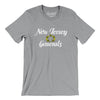 New Jersey Generals Football Men/Unisex T-Shirt-Athletic Heather-Allegiant Goods Co. Vintage Sports Apparel