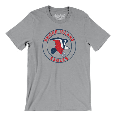 Rhode Island Eagles Hockey Men/Unisex T-Shirt-Allegiant Goods Co. Vintage Sports Apparel