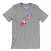 Jacksonville Rockets Hockey Men/Unisex T-Shirt-Athletic Heather-Allegiant Goods Co. Vintage Sports Apparel