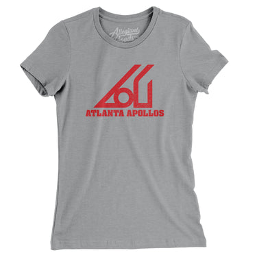 Atlanta Apollos Soccer Women's T-Shirt-Allegiant Goods Co. Vintage Sports Apparel